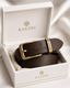 CRABBY HUNT Men's Genuine Leather Reversible Belt (Brown/Black) - Image 4