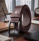 BARE HIDE Men Casual, Evening, Formal, Party Brown Genuine Leather Belt - Image 4