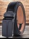 WROGN Men Formal, Casual, Evening, Party Black Genuine Leather Belt - Image 3