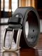 WROGN Men Formal, Casual, Evening, Party Brown Genuine Leather Belt - Image 3