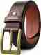 KAEZRI Men Brown Genuine Leather Belt - Image 2