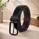 WROGN Men Black Artificial Leather Belt - Image 2