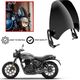 RRV Visor Passion Plus black/blue stiker Bike Headlight Visor - Image 4