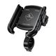 TRUWEL Universal Bike Phone Holder with Sunshade Heavy Duty Handlebar Mount Bike Mobile Holder (Black) - Image 4