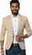 ASTHETIC Men's Maroon Double Breasted Blazer - Image 2
