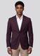 ASTHETIC Men's Maroon Double Breasted Blazer - Image 3