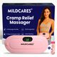 purvish Silicone Soft Body Massager, 10 Mode Frequency Vibration, Rechargeable Personal Relaxation Massager USB Charging Waterproof Quiet but powerful Massager (White Pink) - Image 4