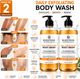 Dr. Alies Professional 7% AHA BHA De-Tan Body Wash | Glycolic & Salicylic Acid Shower Gel (PACK-2) (2 x 245 ml) - Image 3