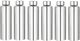 RAMESHENTERPRISES Steel Water Bottle Set of 6, 900ml, Silver - Image 4