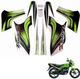 GANNET Sticker & Decal for Bike (Grey, Black) - Image 4