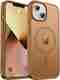 AIBEX Brown Magsafe Leather Back Cover for iPhone 13 Pro Max - Image 2