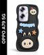 Hive Back Cover for Oppo A3 5G (Black, Grip Case, Silicon, Pack of: 1) - Image 4