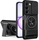 AelVouX Rugged Armor Back Cover for Realme P4 Lite 5G (Black) - Image 4