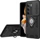 AelVouX Rugged Armor Back Cover for Realme P4 Lite 5G (Black) - Image 3