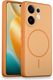 Zobrix Back Cover for Vivo V60 5G (Brown, Magsafe, Leather, Pack of: 1) - Image 4