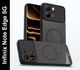 Fablue Back Cover for Infinix Note Edge 5G (Black, Rugged Armor) - Image 3