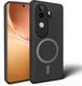 RESOURIS Back Cover for vivo V40e 5G, Black Grip Case - Image 4