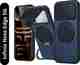 Fablue Back Cover for Infinix Note Edge 5G (Black, Rugged Armor) - Image 2