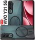 GLOBAL NOMAD Back Cover for vivo Y29 5G (Green, 3D Case, Silicon) - Image 3