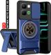 Fablue Back Cover for Infinix Note Edge 5G (Black, Rugged Armor) - Image 4