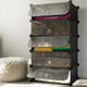 Sasimo 8-Door 8-Shelf Collapsible Wardrobe (Grey, DIY) - Image 3