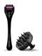 Kwaanie Jade Roller & White Hair Scalp Brush Set â Skin Revitalizing Facial Massage & Scalp Care Combo (3 Items in the set) - Image 3