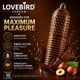 BIGFUN Tempting Chocolate Condoms 10 Sheets - Image 3