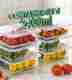 prayati Plastic Fridge Container - 1800 ml (Pack of 8, White) - Image 2