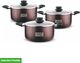 Kreme 5pcs Set Combo Non-Stick Coated Cookware Set (Aluminium, 7 - Piece) - Image 4