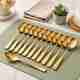 Montavo FnS Alexa 18-Piece Stainless Steel Cutlery Set with - Image 2