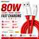 Unitouch 120W USB-A to USB-C Cable 1m Red - Image 2