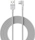 Portronics Type C 3 A 1 m 60W Velin Type C to Type C Fast Charging Cable, Cable Organizer Strap, Keychain (Compatible with Smartphones, Laptops, Powerbanks, Black, One Cable, USB Type C To USB Type C) - Image 3