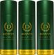 DENVER Black Code Body Spray - For Men (540 ml, Pack of 3) - Image 3