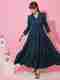 Honky Tonky Women Fit and Flare Light Blue Midi/Calf Length Dress - Image 2