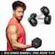 vnh Pair of 10KG Steel Dumbbells(10X2KG) Fixed Weight Dumbbell (20 kg) - Image 2
