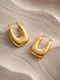 IXIA by GIVA Gloss Babe Gold Plated Earrings Set - Image 4