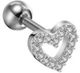 Sihn Rakhi Gift for Sister | 16 Pairs Oxidised Silver Alloy Jhumki Earring - Image 4