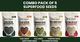 DAILYHERBS Raw Seeds Combo Pack Of 6 (200G Each) for Weight Loss with Omega-3 & Fiber Rich Chia Seeds, Pumpkin Seeds, Sunflower Seeds, Brown Flax Seeds, Sesame Seeds, Watermelon Seeds (6 x 200 g) - Image 4