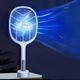 Dwiti Enterprise 2 in 1 UV Light Mosquito Racket Bat , Rechargeable, Electric Insect Killer Electric Insect Killer Indoor, Outdoor (Bat) - Image 4
