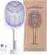 Dwiti Enterprise 2 in 1 UV Light Mosquito Racket Bat , Rechargeable, Electric Insect Killer Electric Insect Killer Indoor, Outdoor (Bat) - Image 2
