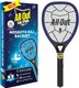 Dwiti Enterprise 2 in 1 UV Light Mosquito Racket Bat , Rechargeable, Electric Insect Killer Electric Insect Killer Indoor, Outdoor (Bat) - Image 3