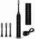 Vishmart USB Rechargeable Ultrasonic Toothbrush, Multicolor - Image 2