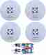 ELEXTRA 32700 LiFePO4 Rechargeable Battery Cell 3.2V High Capacity Pack of 3 Electronic Components Electronic Hobby Kit - Image 2