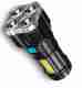 TANSHA 035 Torch Light (ZOOMABLE METAL)5 Modes Flashlight, Super Bright Torch à¤à¤®à¤°à¤à¥à¤à¤¸à¥ लाà¤à¤ (à¤à¤¾à¤²à¤¾) - Image 2