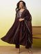 VredeVogel Women Silk Blend Kurta Pant Dupatta Set - Image 3
