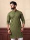 MAHI ENTERPRISE Men Cotton Blend Shirt Pant Set - Image 3