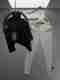 Black Deer Men Cotton Blend Shirt Pant Set (Black) - Image 2