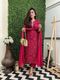 BHOMYA Women Viscose Rayon Kurti Pant Set - Image 4