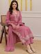 BHOMYA Women Viscose Rayon Kurti Pant Set - Image 3