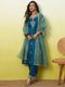 Tasrika Women Chanderi Ethnic Top Palazzo Set - Image 3